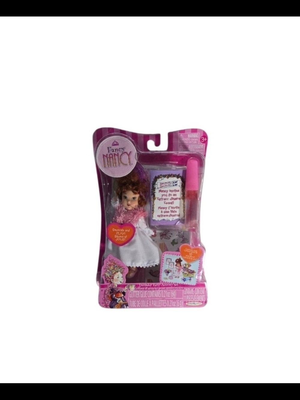 Fancy Nancy Mini Doll Birthday Party Activity Set Junior Jakks New Read